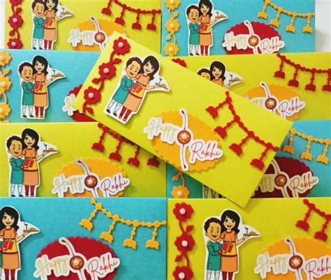 Designer Rakhi Envelopes At Rs 35 Piece Gift Envelope Wedding Card