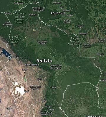 bolivia-mapa | Viaje Sur