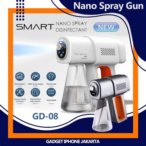 Jual Nano Spray Gun Gd Disinfectant Wireless Alat Steriliisasi Anti