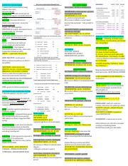 ACCT 102 Final Cheat Sheet Docx RELEVANT INFO FOR DECISION MAKING 1