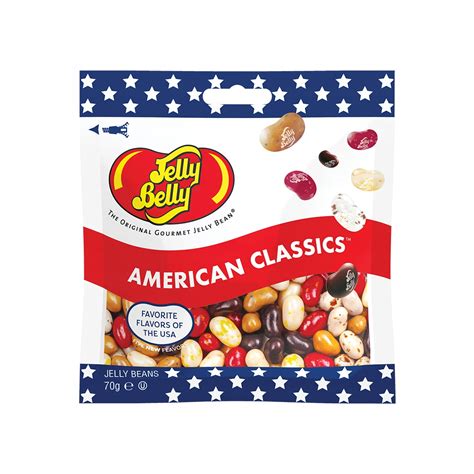 JELLY BELLY AMERICAN CLASSICS 70G Fasolki Żelki Amerykańskie smaki