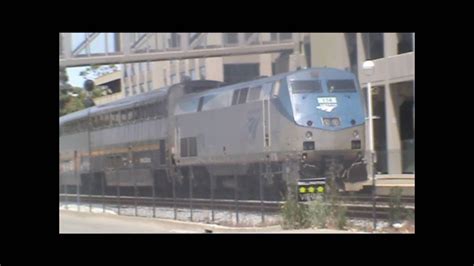 Railfanning Amtrak At Jack London Square Youtube