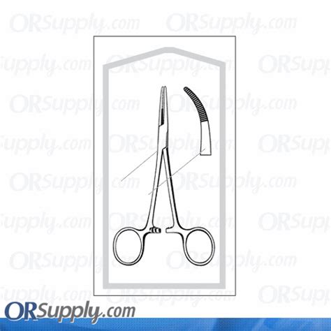 Surgical Instruments Sklar Econo Sterile Kelly Forceps 5 1 2 Curved