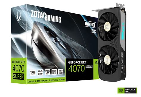 Zotac Announces GeForce RTX 4070 Super Twin Edge 234 1mm Long 2 Slot