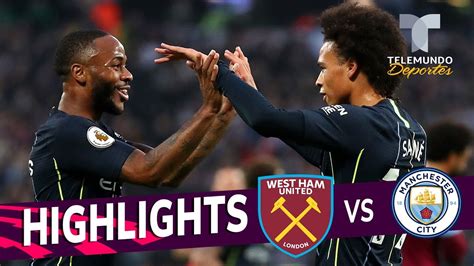 West Ham vs. Manchester City: 0-4 Goals & Highlights | Premier League ...