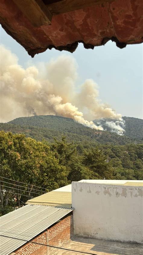 Nuevo Incendio En Valle De Bravo Ahora En Monte Alto Reserva Natural