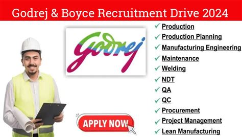 Godrej Boyce New Job Vacancy 2024 Urgent Hiring For Multiple