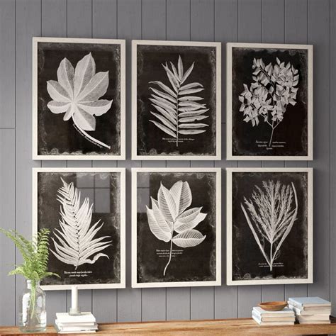 6 Piece Picture Frame Graphic Art Set