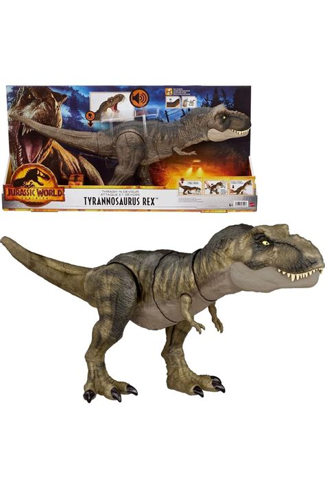 Jurassic World 53 Cm Sesli Dev Dinozor Figürü T rex Oyuncak Hayvan