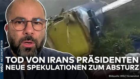 IRAN Wilde Spekulationen nach Tod von Präsident Raisi bei Absturz