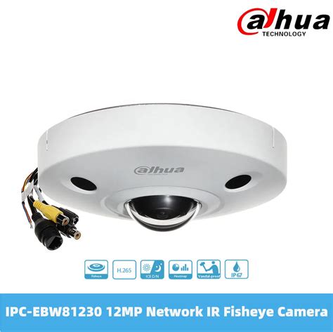 Dahua Ipc Ebw Mp Panoramic Network Ir Fisheye Camera H H