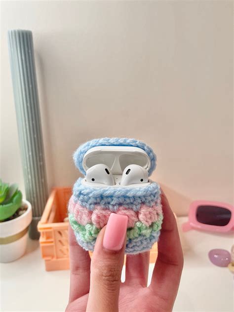 Crochet AirPod Case Crochet Gift For Her Handmade AirPod Case Y2K