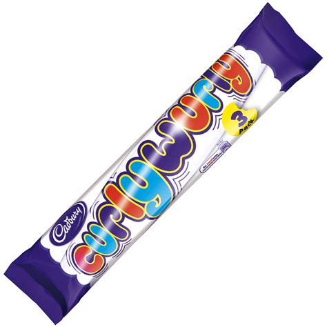 Cadbury Curlywurly 3 Pack Słodycze Batony Euroshop24hpl