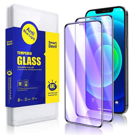 Smartdevil Pack Tempered Glass Screen Protector Compatible For