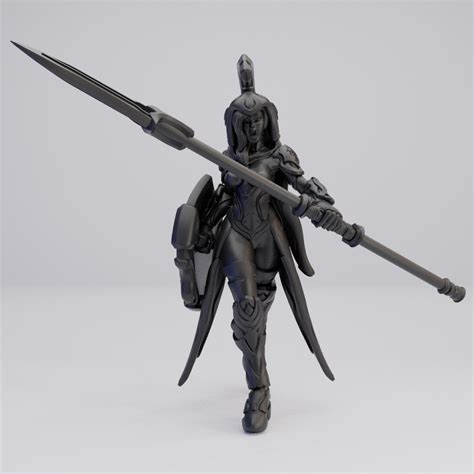 Hot Goblin 光槍刃ヌードE ミニチュア ホットゴブリン 女戦士フィギュア