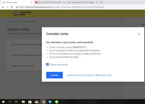 Como Cancelar Conta No Mercado Livre Como Cancelar Conta No Mercado Livre