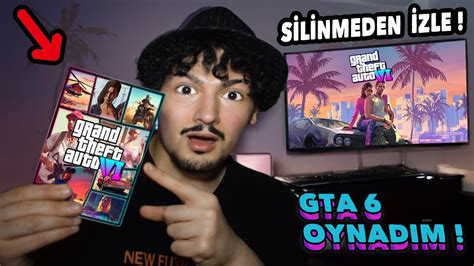 Gta Oynadim Video Silinmeden Zle Youtube