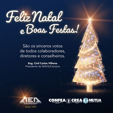 Feliz Natal E Boas Festas AEA SJC