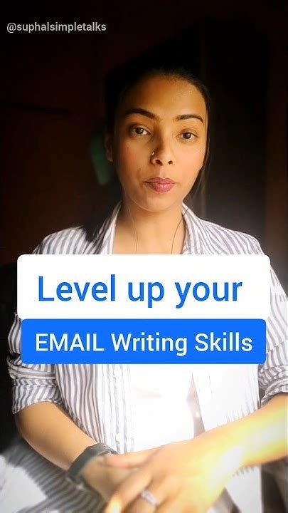 Level Up Your Email Writing Skills💯 Suphalsimpletalks Englishspeaking