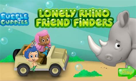 Bubble Guppies: Lonely Rhino Friend Finders | NuMuKi