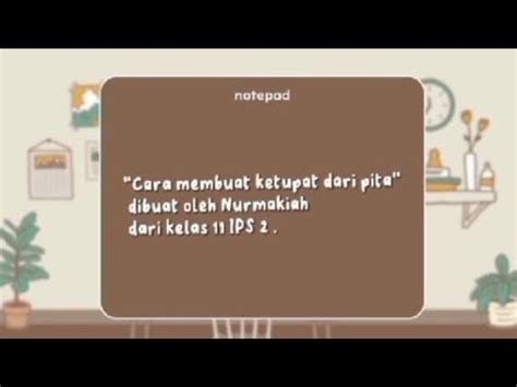 Cara Membuat Ketupat Dari Pita Tugas Prakarya By Nur Makiah Youtube