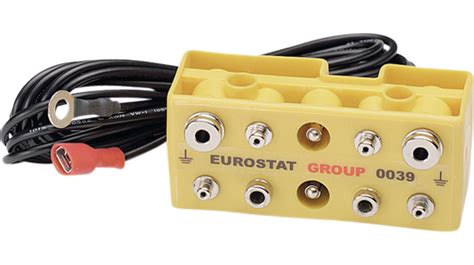 30 560 0039 Eurostat ESD Earthing Box With Multi Contact Connection