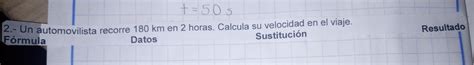 Solved Un Automovilista Recorre Km En Horas Calcula Su