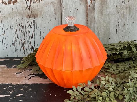 How To Make A Pumpkin Using Dollar Tree Plastic Bowls The Shabby Tree