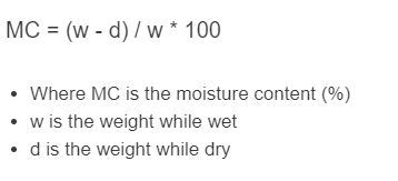 Moisture Content Calculator Calculator Academy