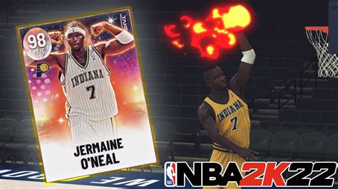 GALAXY OPAL JERMAINE O NEAL GAMEPLAY NBA 2K22 MyTeam YouTube