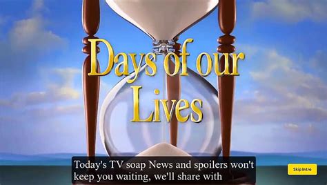 NEW DOOL 4 10 2023 Peacock Days Of Our Lives Spoilers MONDAY April