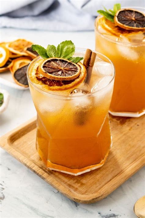 Spiced Orange Gin Spritz Recipe Ooh La La It S Vegan Recipe Fall