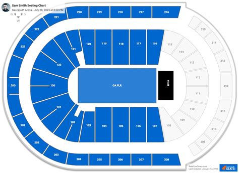 Gwinnett Arena Gladiators Seating Chart | Brokeasshome.com