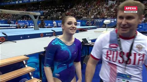 Aliya Mustafina Rus 2016 Euros Ef Bb [1080p50] Youtube