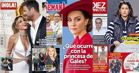 Estas Son Las Portadas De Las Revistas Del Corazón De Hoy Miércoles 13 De Marzo