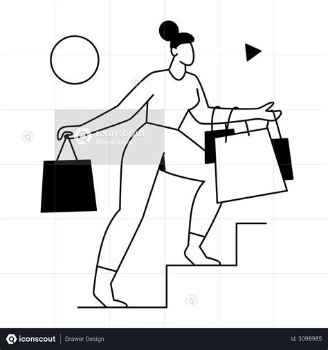 Shopping Animated Icon download in JSON, LOTTIE or MP4 format