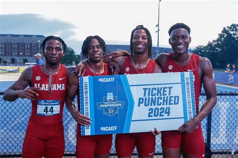 Multiple Alabama Track And Field Athletes Punch Ticket To Ncaa