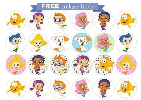 Bubble Guppies Free Printables Free Printable