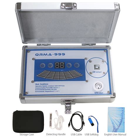 Qrma Quantum Resonance Magnetic Health Body Analyzer Quantum