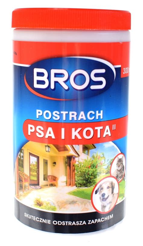 Proszek Bros Postrach Na Psa Kota Odstrasza Psy