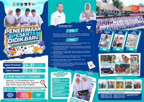 Desain Brosur Ppdb Smk Penerimaan Peserta Didik Baru Desain Brosur