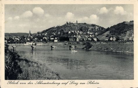 Ansichtskarte Postkarte Linz Am Rhein Totalansicht Akpool De