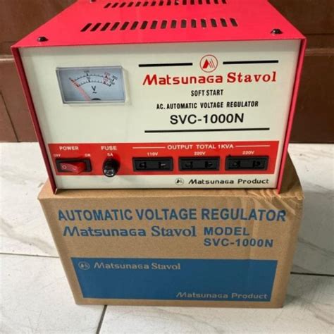 Jual Stabilizer Stabiliser Matsunaga 1000 Watt Stavol SVC 1000N