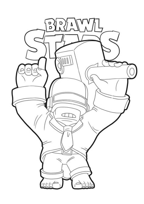 Coloriage Logo De Brawl Stars T L Charger Et Imprimer Gratuit Sur