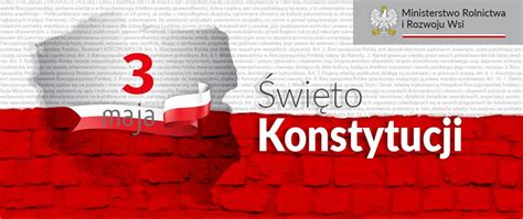 Święto Konstytucji 3 maja 233 rocznica uchwalenia Ministerstwo