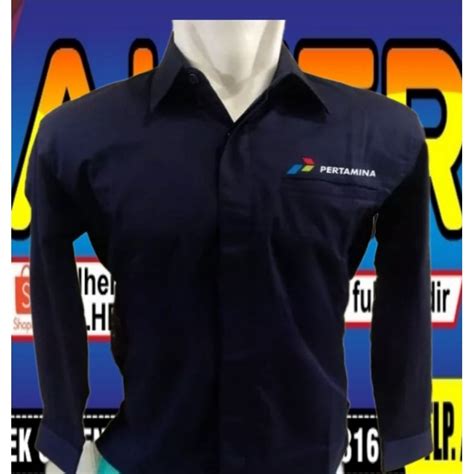 Jual Kemeja Pertamina Baju Pertamina Seragam Pertamina Kemeja Spbu Baju