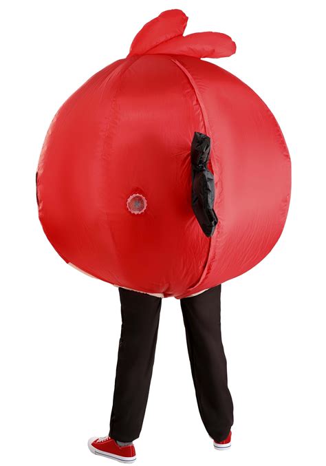 Inflatable Red Angry Birds Adult Costume | Angry Birds Costumes