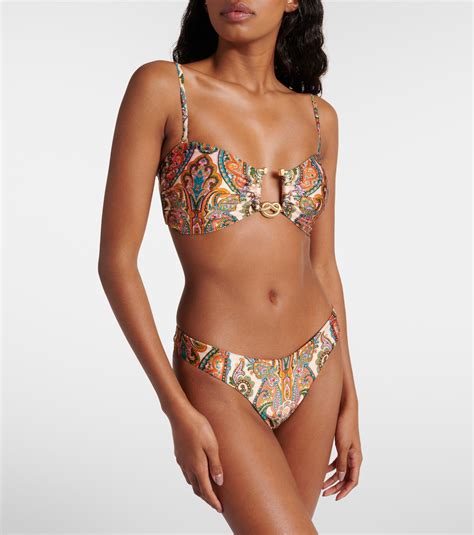 Bikini Ottie In Multicolor Zimmermann Mytheresa