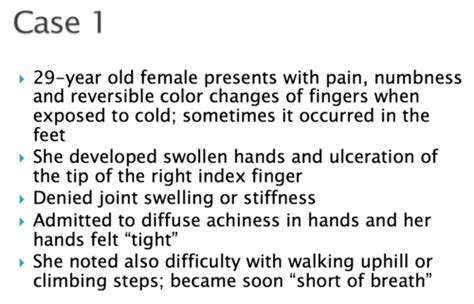 Diffuse Connective Tissue Disorders In Adults Flashcards Quizlet