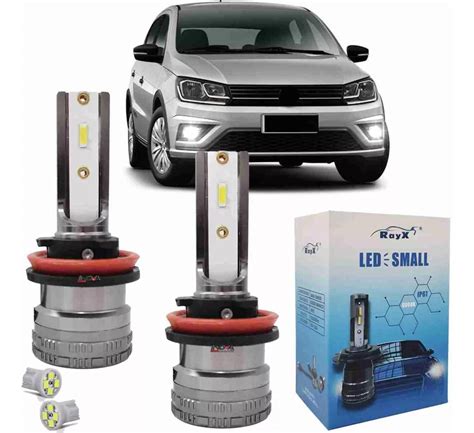 Lampada Ultra Led Small Farol De Milha Vw Gol G G